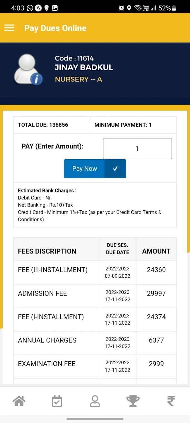 Pay Dues Online