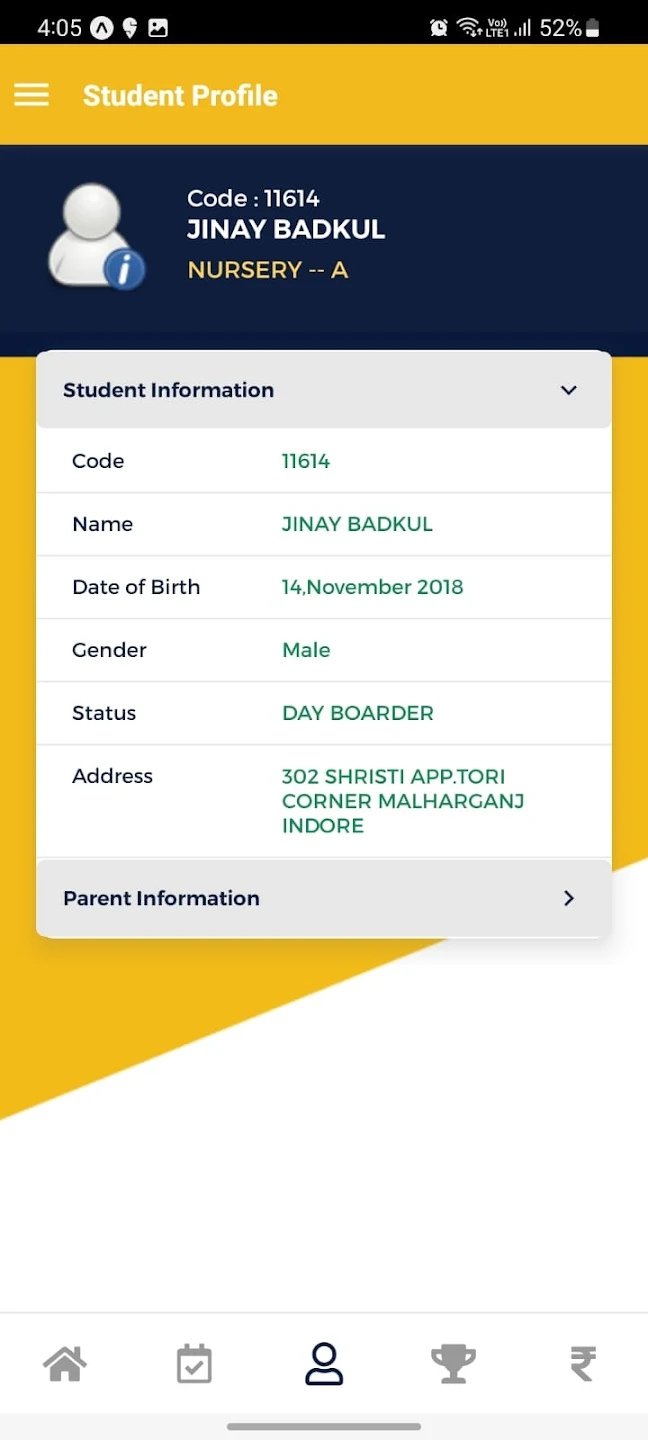 Student Profile
